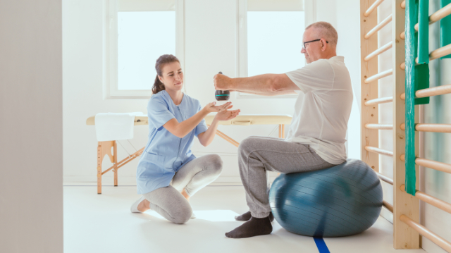 Muscle Strengthening with Physical Therapist Guidance